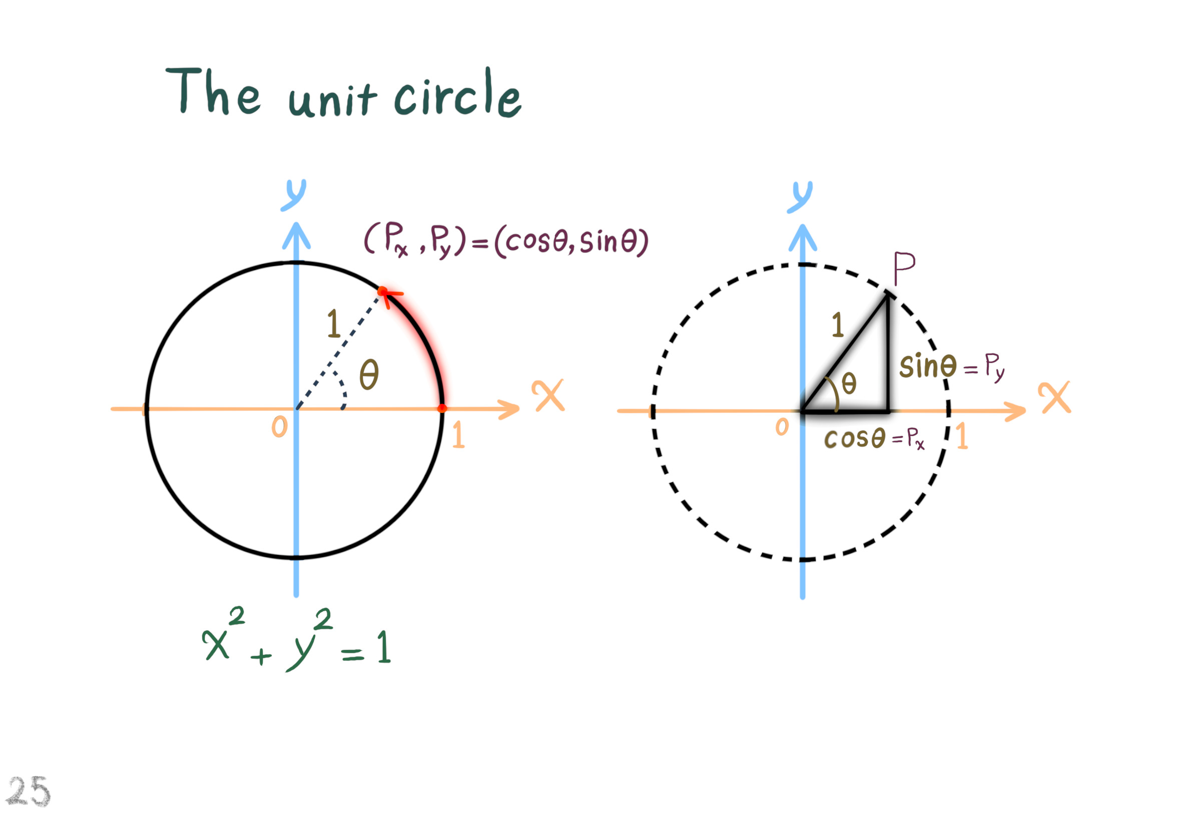 the unit circle