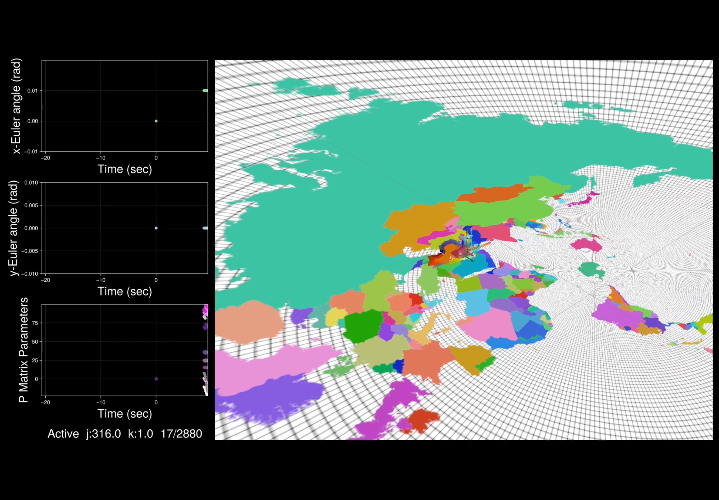 unicycle and base map far view